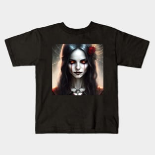 Demonic girl Kids T-Shirt